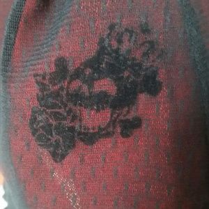 Queen of Darkness Tops - Queen of Darkness Red/Black Lace Camisole Queen of Darkness Tops - Queen of Darkness Red/Black Lace Camisole